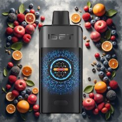 IGET ONE 12000 Puffs Engangsdamp Svart Skog – 2700 mAh, 0.6 ohm Dual Mesh Coil