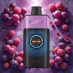 IGET ONE 12000 Puffs Engangsdamp med 2700 mAh Batteri og Drue (Chupa Chups)