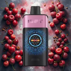 IGET ONE 12000 Puffs Engangsdamper Cherry Monster (Kirsebær Monster) 2700 mAh Batteri