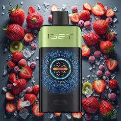 IGET ONE 12000 Puffs Engangsvaper Jordbær Kiwi Is med 2700 mAh Batteri