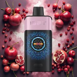 IGET ONE 12000 Puffs Engangsvaper Kirsebær Granate 2700 mAh