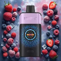 IGET ONE 12000 Puffs Engangsvaper Mixed Berries Is (Blandede Bær Is) med 2700 mAh Batteri