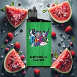 Iget Bar 3500 Puffs Engangsdamp Vannmelon Mynte Is 1400 mAh