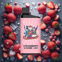 Iget Bar 3500 Puffs Engangsvaper Jordbær Litchi Is 1400 mAh