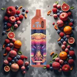 JNR Alien 10000 Puffs Disposable Vape Jernbrygg (850mAh, Type-C Lading)
