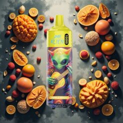 JNR Alien 10000 Puffs Engangsdamp Trippel mango 850mAh Type-C