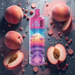 JNR Alien 10000 Puffs Engangsdamper Ferskenis 20ml 850mAh