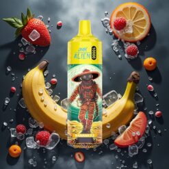JNR Alien 10000 Puffs Engangsvaper Bananis 850mAh Type-C