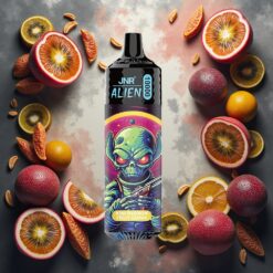 JNR Alien 10000 Puffs Engangsvaper Kiwi Pasjonsfrukt Guava 850mAh Type-C