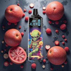 JNR Alien 10000 Puffs Guava Is Disposable Vape 850mAh 20ml