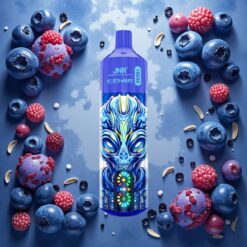 JNR Alien Max 18000 Puffs Blåbær på Is med Smart LED Display & 28ml E-væske