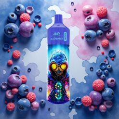 JNR Alien Max 18000 Puffs Blåbobletyggegummi – 20 smaker, 850mAh