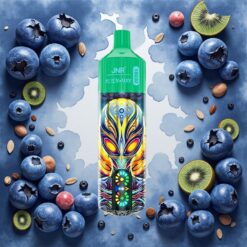 JNR Alien Max 18000 Puffs Disposable Vape Blåbær Kiwi 28ml E-liquid 850mAh Batteri