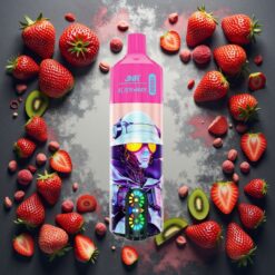 JNR Alien Max 18000 Puffs Disposable Vape Jordbær Kiwi med Smart LED Display & 28ml E-væske