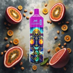 JNR Alien Max 18000 Puffs Disposable Vape Kiwi Pasjonsfrukt Guava med Smart LED Display & 28ml E-væske
