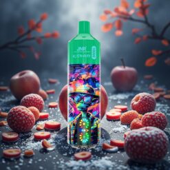 JNR Alien Max 18000 Puffs Smart LED Display & Dual Mesh Coil Frosset Eple