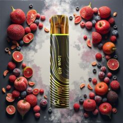 JNR Black&Golden 600+200 Puffs Disposable Vape Svart&Gull 800 Puffs 2ml