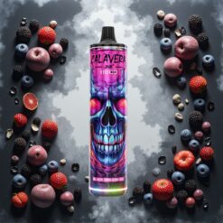 JNR Calavera 11000 Puffs Disposable Vape Svart Drage Is med 850 mAh batteri