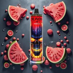 JNR Calavera 11000 Puffs Disposable Vape Vannmelon Tyggegummi 21ml 850 mAh