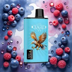 JNR EAGLE Smart 23000 Puffs Disposable Vape Blåbær Sur Bringebær med digital skjerm og justerbar luftstrøm