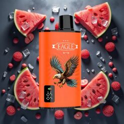 JNR EAGLE Smart 23000 Puffs Disposable Vape Vannmelon Is 25ml e-Liquid 750mAh Batteri
