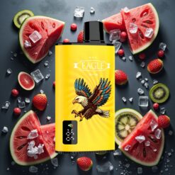 JNR EAGLE Smart 23000 Puffs Engangsvape Kiwi Vannmelon Is med digital skjerm og justerbar luftstrøm