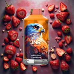 JNR Falcon 16000 Puffs Disposable Vape Hubba Bubba Jordbær 22ml & 850 mAh