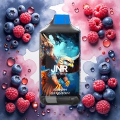 JNR Falcon 16000 Puffs Engangsdamper Blåbær Rød bringebær 850 mAh