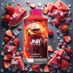 JNR Falcon 16000 Puffs Engangsvaper Jordbær Vannmelon Is 22ml 850 mAh