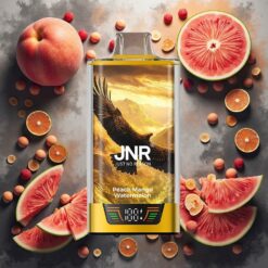 JNR Falcon Pro 28000 Disposable Vape Peach Mango Watermelon (fersken mango vannmelon) 30ml 950mAh