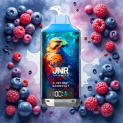 JNR Falcon X 18000 Puffs Disposable Vape Blåbær Bringebær – 24ml & 750mAh