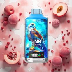 JNR Falcon X 18000 Puffs Engangsdamp Hvit Fersken Rips 24ml 750mAh