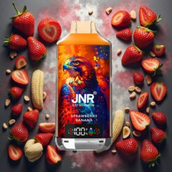 JNR Falcon X 18000 Puffs Engangsvaper Jordbær og Banan 24ml & 750mAh
