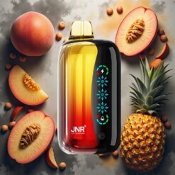 JNR Flex Ice 21000 Puffs Disposable Vape Fersken Mango Ananas – Justerbar Is & Tilpassbar Luftstrøm