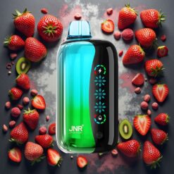 JNR Flex Ice 21000 Puffs Disposable Vape Jordbær Kiwi med 26ml E-væske og 1000mAh batteri