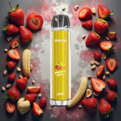 JNR Glod380 6000 Puffs Disposable Vape Jordbær Banan 1500mAh 13ml