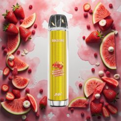 JNR Glod380 6000 Puffs Engangs Vape Jordbær Vannmelon Lemonade 1500mAh 13ml