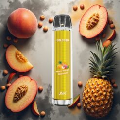 JNR Glod380 6000 Puffs Engangsvape Fersken Mango Ananas 1500mAh 13ml