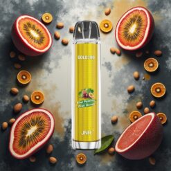 JNR Glod380 6000 Puffs Engangsvaper Kiwi Pasjonsfrukt Guava 1500mAh 13ml