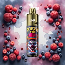 JNR Joker 24K Puffs Disposable Vape Mixed Berries (Blandede Bær) – 24000 Puffs, 2% Nikotin