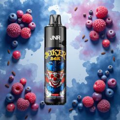 JNR Joker 24K Puffs Engangsdamper Blå Bringebær/Kirsebær med 800mAh batteri og 2% nikotin