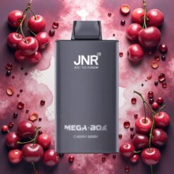 JNR Mega Box 25000 Puffs Disposable Vape Kirsebær & Bær 30ml
