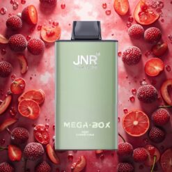 JNR Mega Box 25000 Puffs Disposable Vape Sprudlende Kirsebær Cola 30ml E-liquid