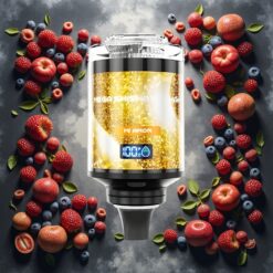 JNR Mega Shisha Hookah Desktop Compatibility 100K 60ml e-Liquid Kapasitet 2200mAh Batteri