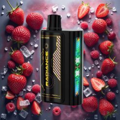 JNR Radiance 31000 Puffs Disposable Vape JORDBÆR BRINGEBÆR KIRSJEBÆR IS 28ml 950 mAh