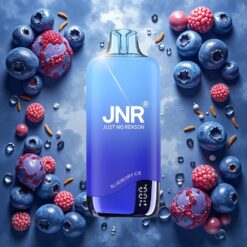 JNR Rainbow 10500 Puffs Disposable Vape Blåbær Is 18ml 10500 Puff