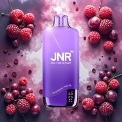 JNR Rainbow 10500 Puffs Disposable Vape Bringebær Drue med 600mAh og 18ml