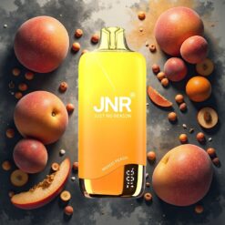 JNR Rainbow 10500 Puffs Disposable Vape Mango Peach (Mango Fersken) 18ml 600mAh
