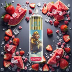 JNR Rocket-X 12400 Puffs Engangs Vape Jordbær Vannmelon Is med Justerbar Luftstrøm og RGB-belysning