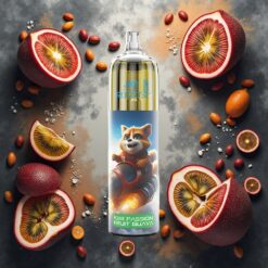JNR Rocket-X 12400 Puffs Engangsdamp Kiwi Pasjonsfrukt Guava 25ml 850mAh